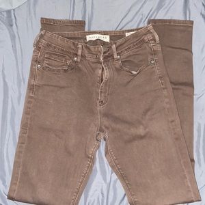 Bullhead brown skinny pants!